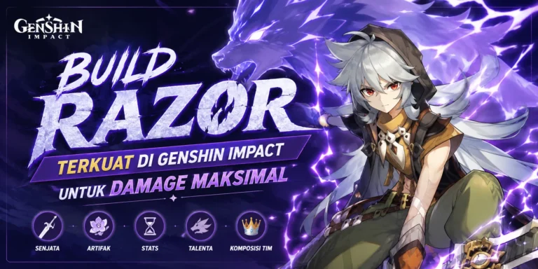 build-razor-genshin-impact-terbaik-senjata-dan-artefak-tersakit