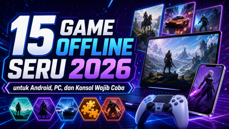 game - 15 Game Offline Seru 2026 untuk Android, PC, dan Konsol Wajib Coba