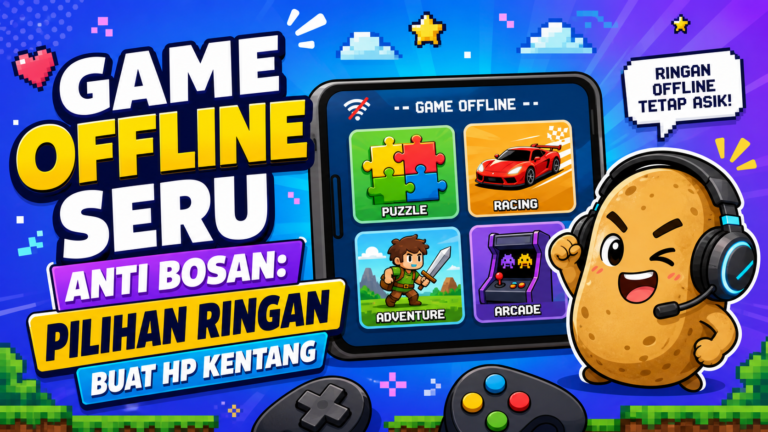 game - Game Offline Seru Anti Bosan: Pilihan Ringan buat HP Kentang