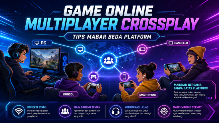 game - Game Online Multiplayer Crossplay: Tips Mabar Beda Platform
