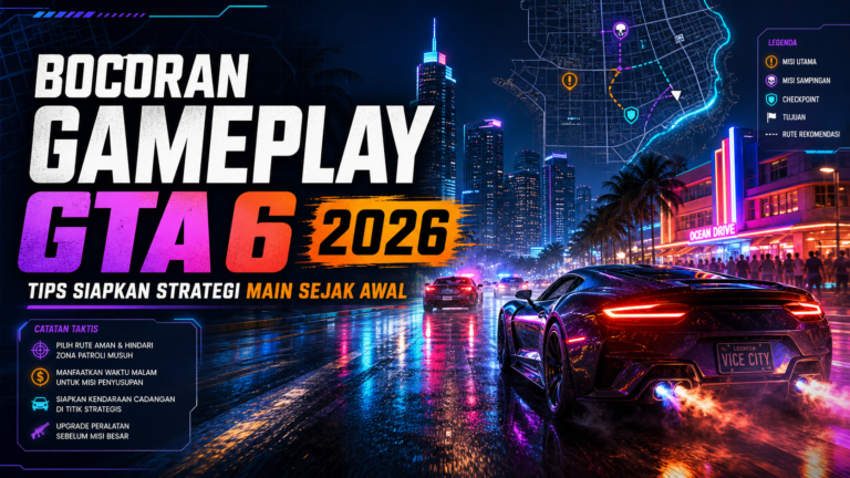 gta - Bocoran Gameplay GTA 6 2026: Tips Siapkan Strategi Main Sejak Awal