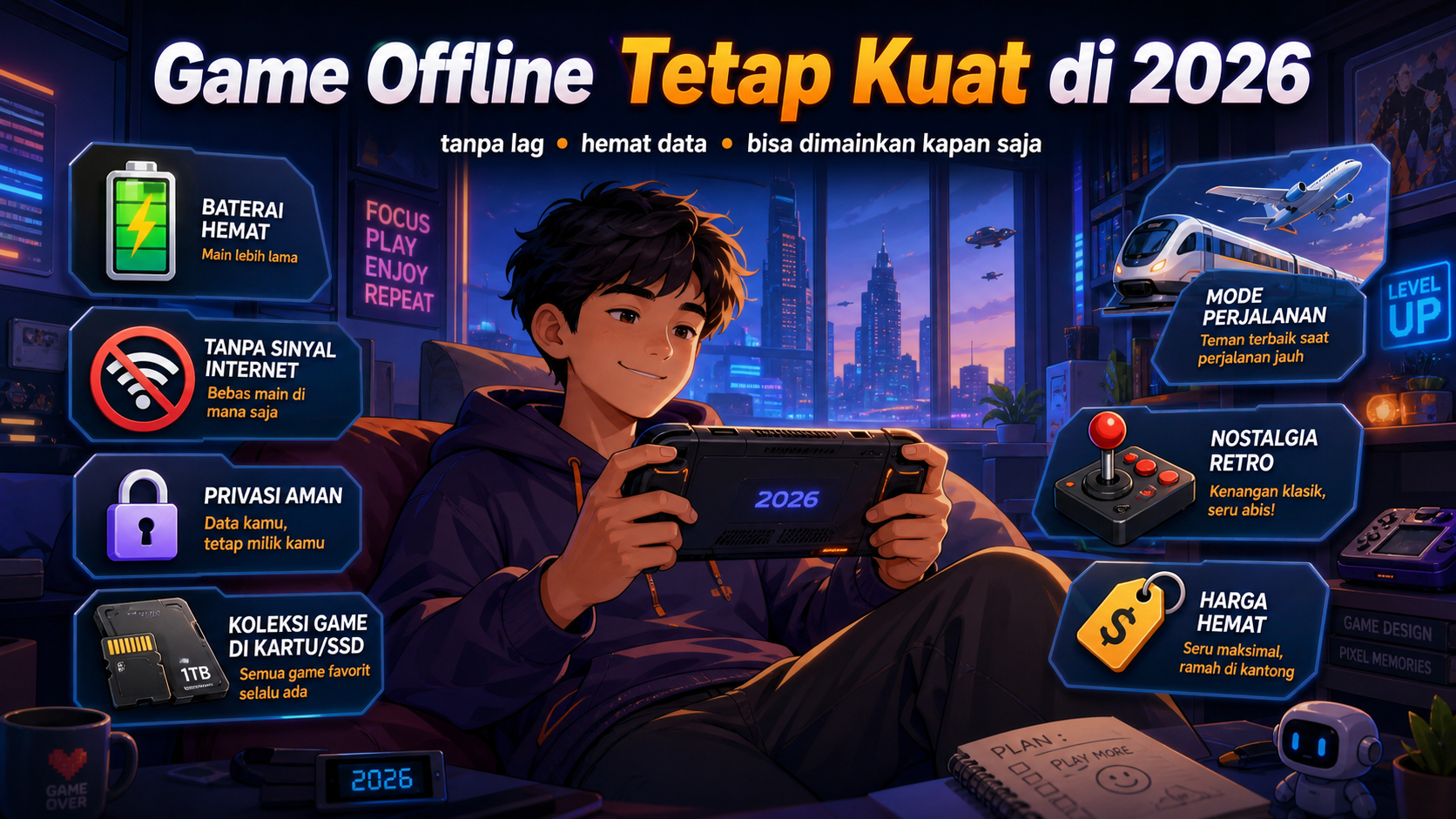 Kenapa Game Offline Masih Jadi Pilihan Kuat di 2026? - game