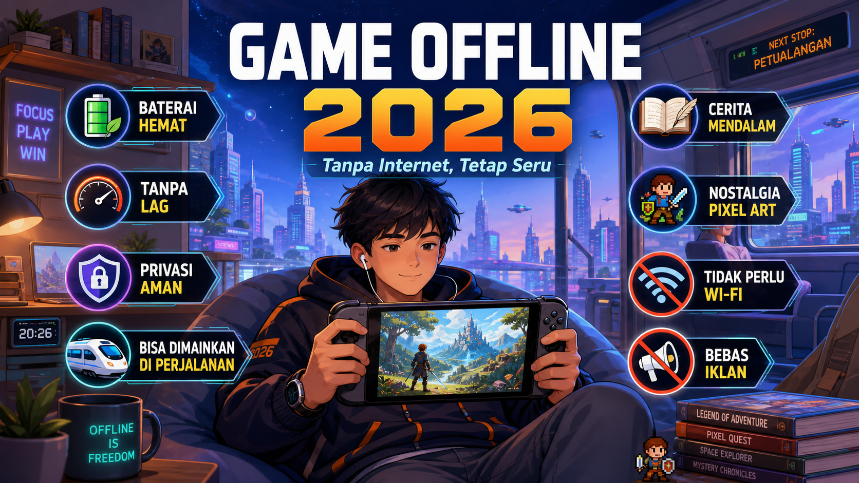 Kenapa Game Offline Masih Menarik di 2026? - game