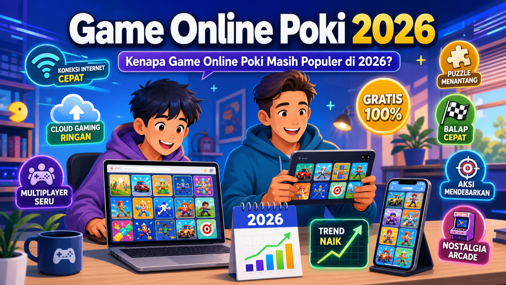 Kenapa Game Online Poki Masih Populer di 2026? - poki