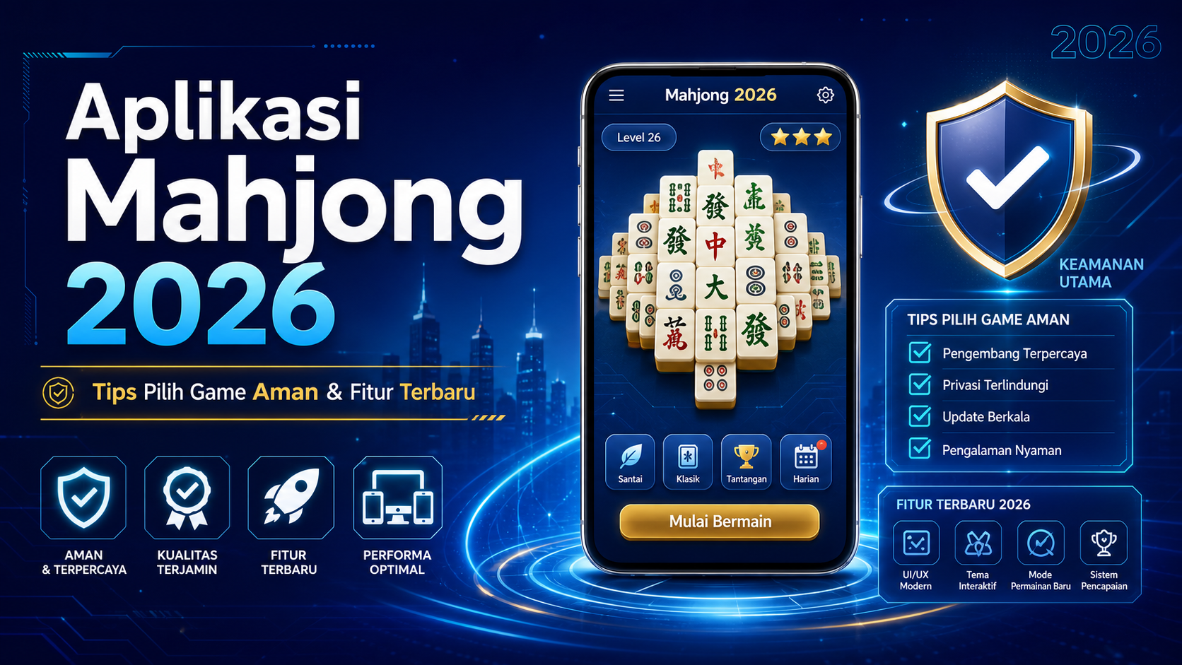 mahjong - Aplikasi Mahjong 2026: Tips Pilih Game Aman dan Fitur Terbaru