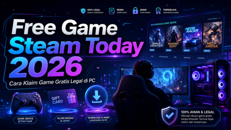 steam - Free Game Steam Today 2026: Cara Klaim Game Gratis Legal di PC