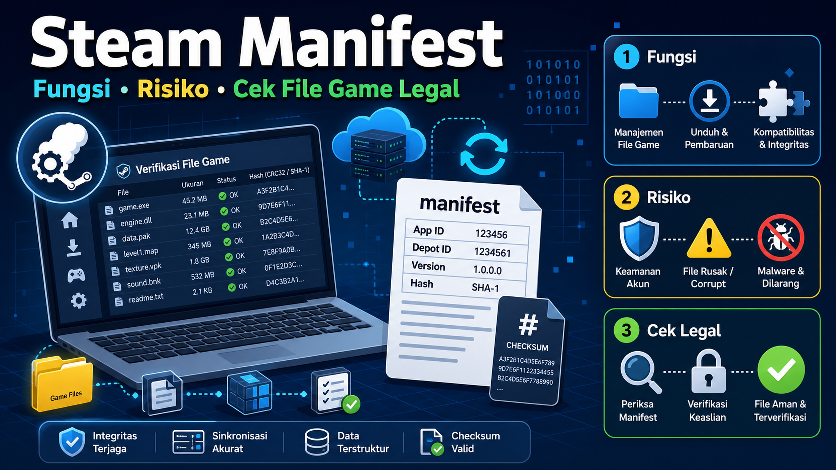 Steam Manifest: Fungsi, Risiko, dan Cara Cek File Game Legal - steam