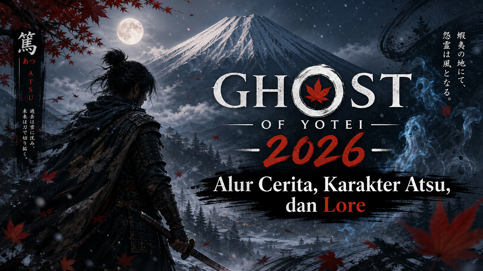 yotei - Ghost of Yotei 2026: Alur Cerita, Karakter Atsu, dan Lore