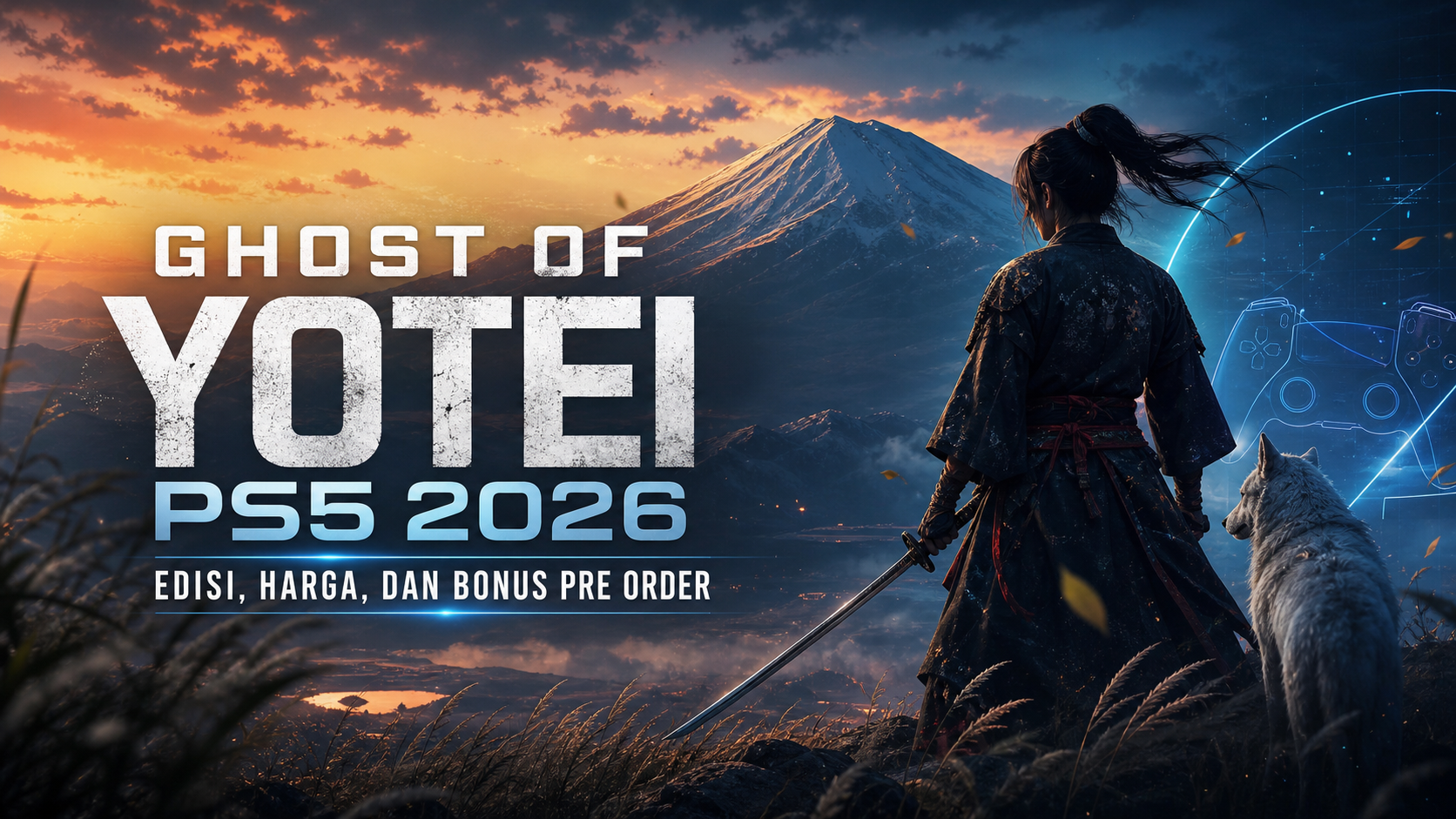 yotei - Ghost of Yotei PS5 2026: Edisi, Harga, dan Bonus Pre Order