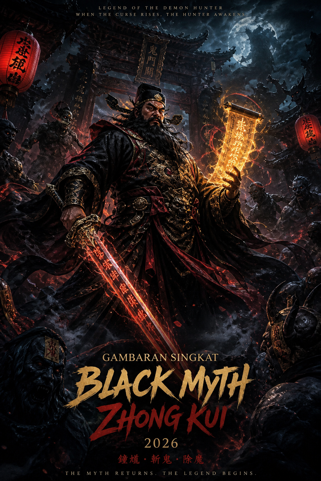 Gambaran Singkat Black Myth Zhong Kui 2026 - zhongkui