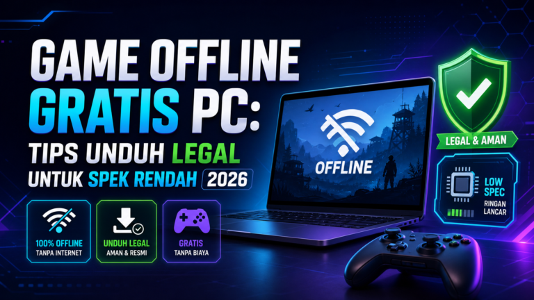 game - Game Offline Gratis PC: Tips Unduh Legal untuk Spek Rendah 2026