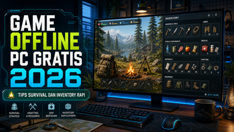 game - Game Offline PC Gratis 2026: Tips Survival dan Inventory Rapi