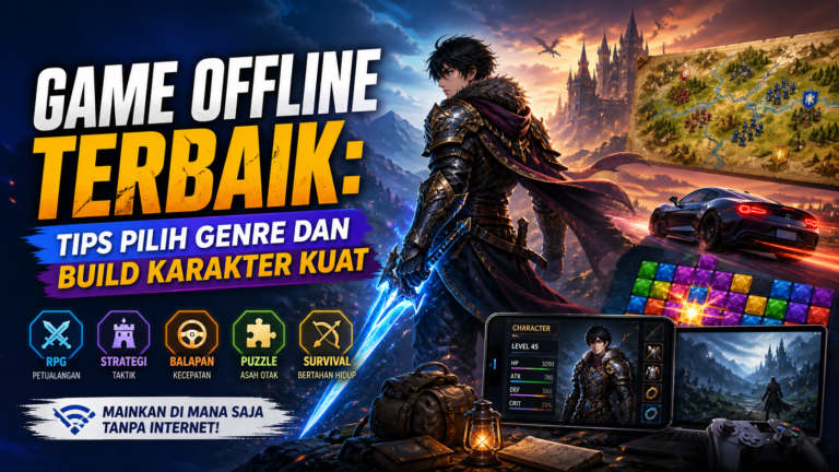 game - Game Offline Terbaik: Tips Pilih Genre dan Build Karakter Kuat