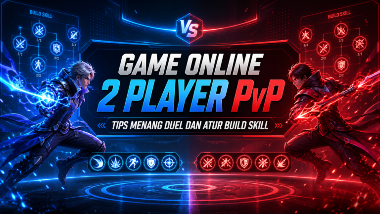 game - Game Online 2 Player PvP: Tips Menang Duel dan Atur Build Skill