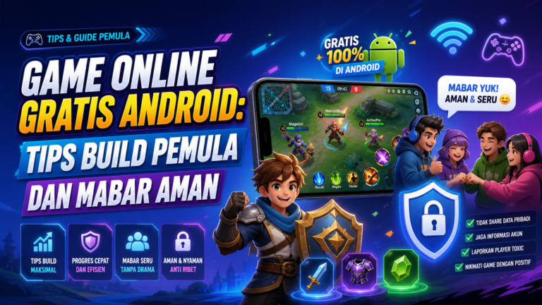 game - Game Online Gratis Android: Tips Build Pemula dan Mabar Aman