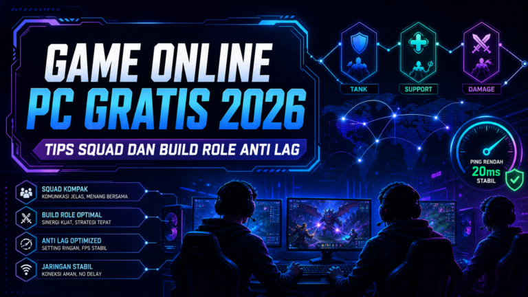 game - Game Online PC Gratis 2026: Tips Squad dan Build Role Anti Lag