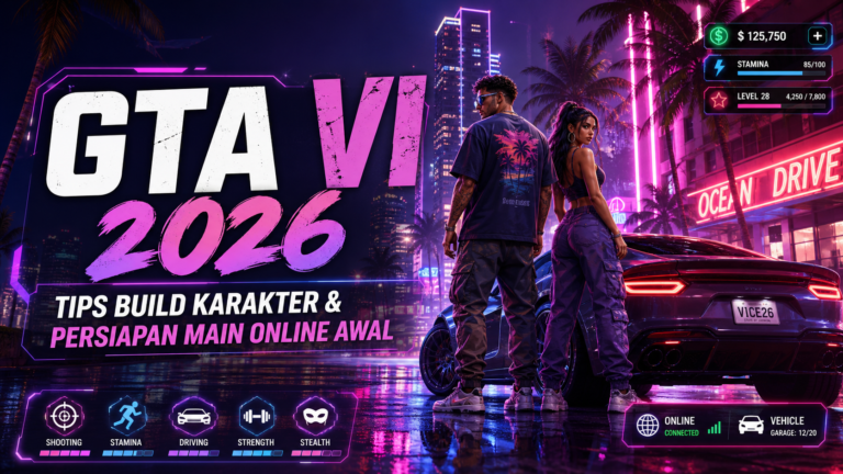 gta - GTA VI 2026: Tips Build Karakter dan Persiapan Main Online Awal