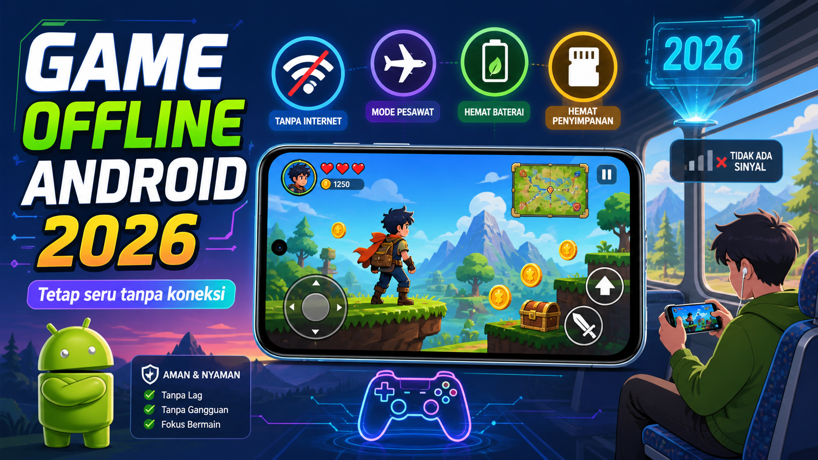 Kenapa Game Offline Android Masih Menarik di 2026? - game
