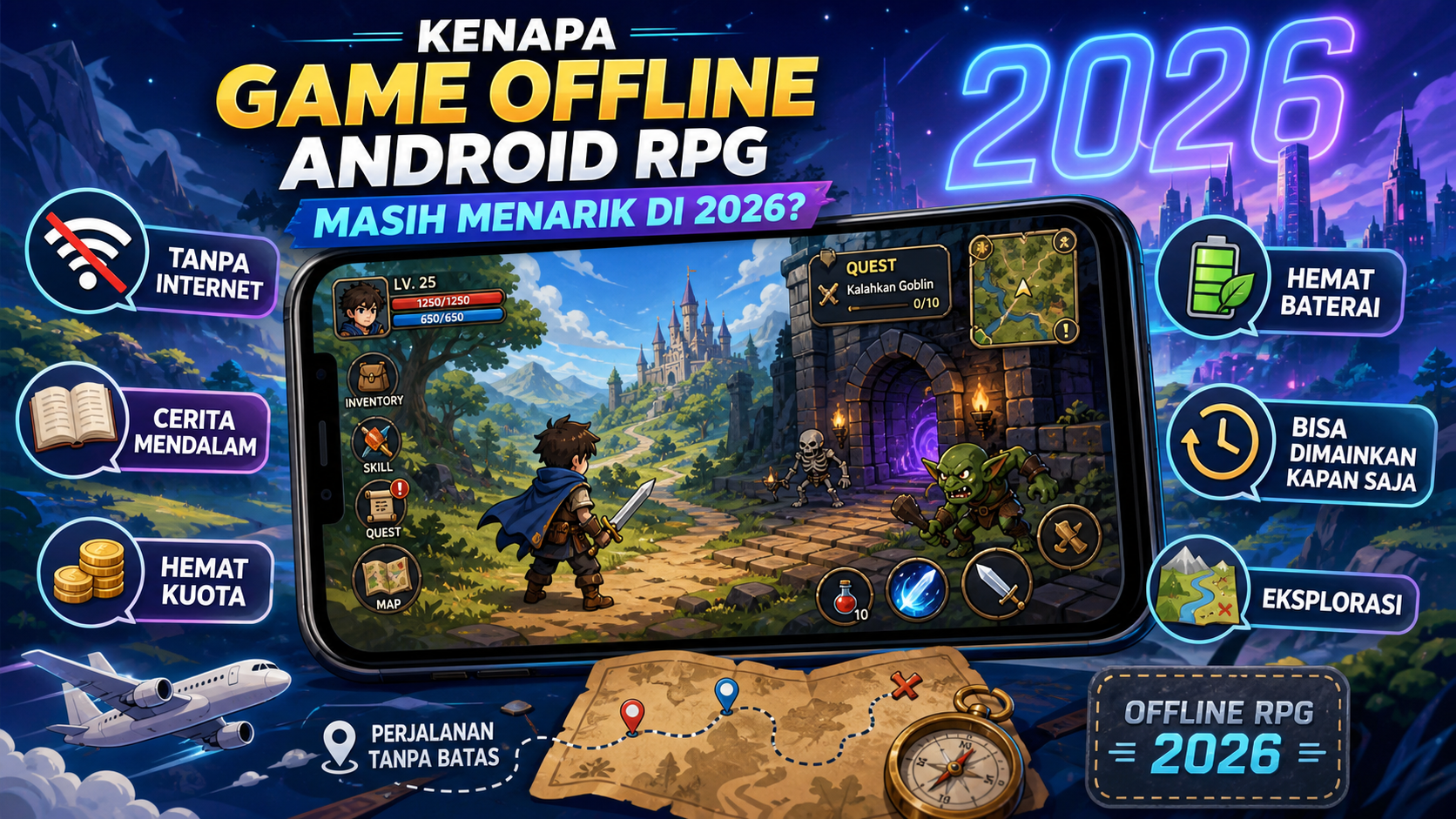 Kenapa Game Offline Android RPG Masih Menarik di 2026? - android