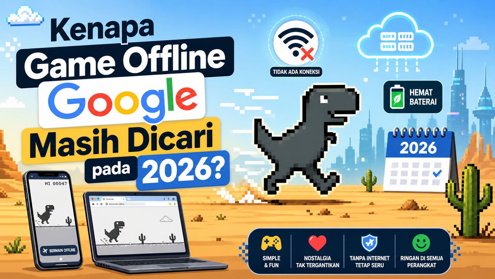 Kenapa Game Offline Google Masih Dicari pada 2026? - google
