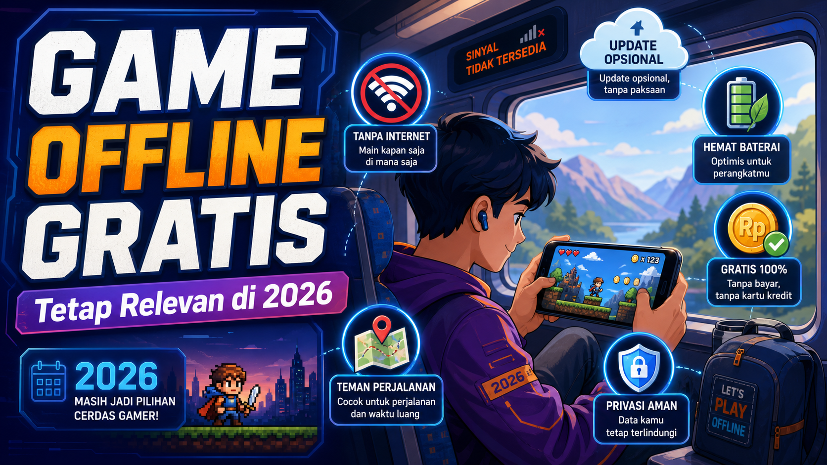 Kenapa Game Offline Gratis Masih Relevan di 2026? - game