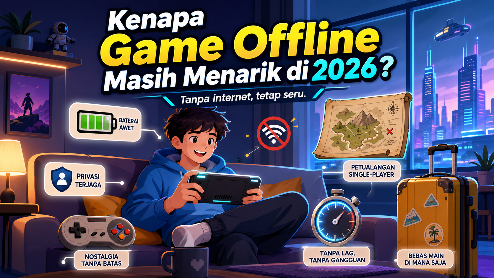 Kenapa Game Offline Masih Menarik di 2026? - game
