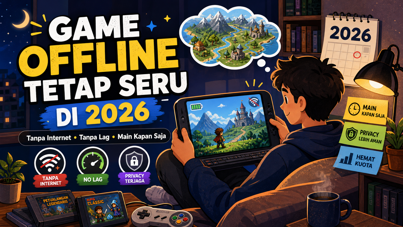 Kenapa Game Offline Masih Seru di 2026? - game