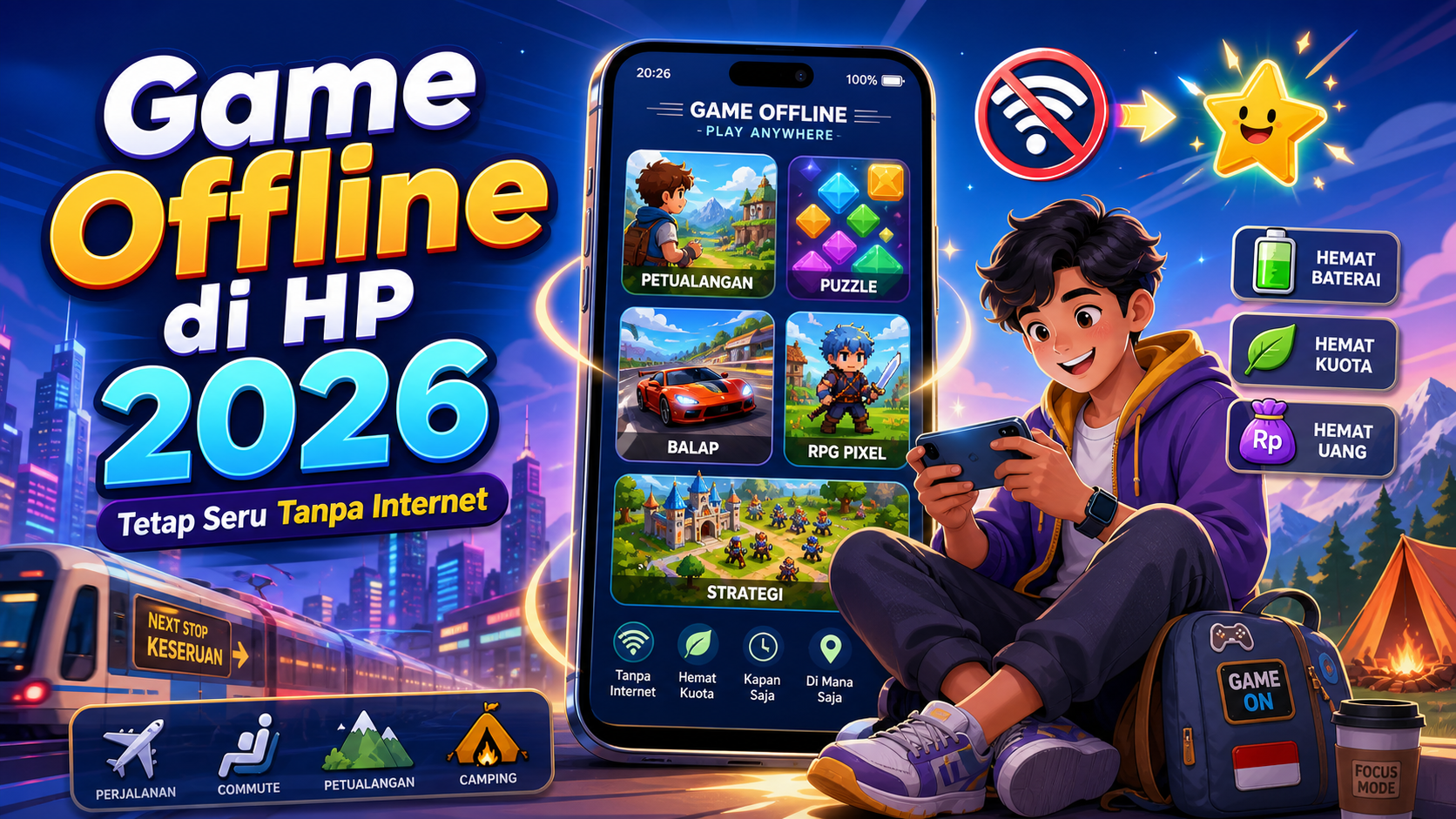 Kenapa Game Offline Masih Seru di HP pada 2026? - game