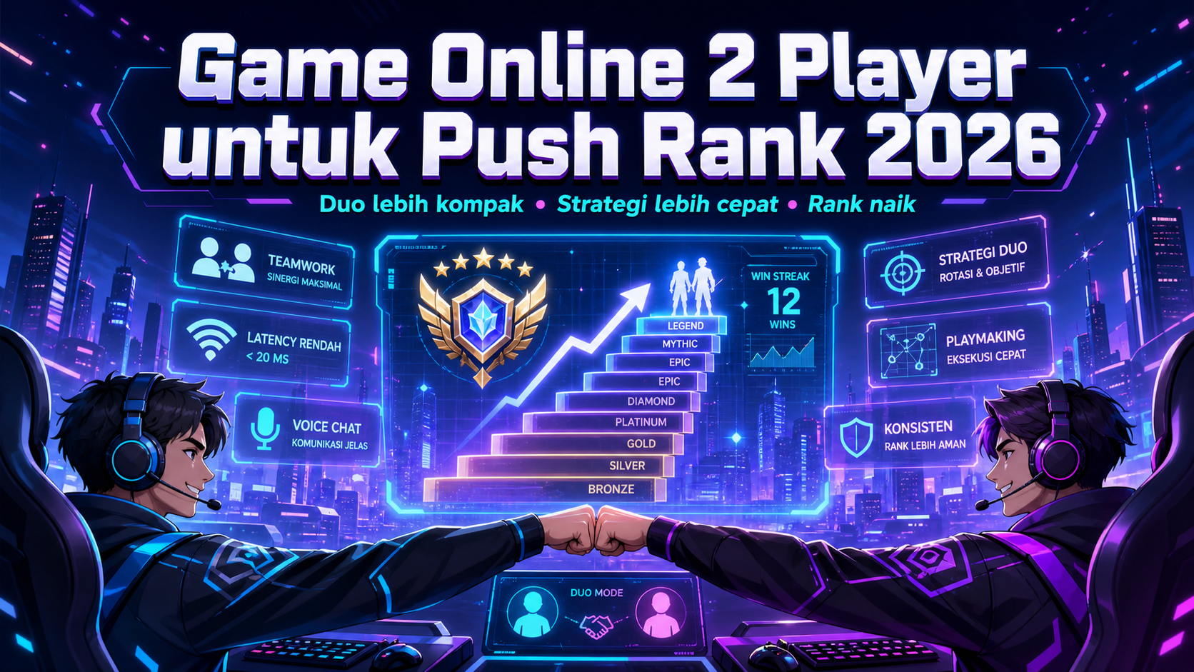 Kenapa Game Online 2 Player Cocok untuk Push Rank di 2026? - game