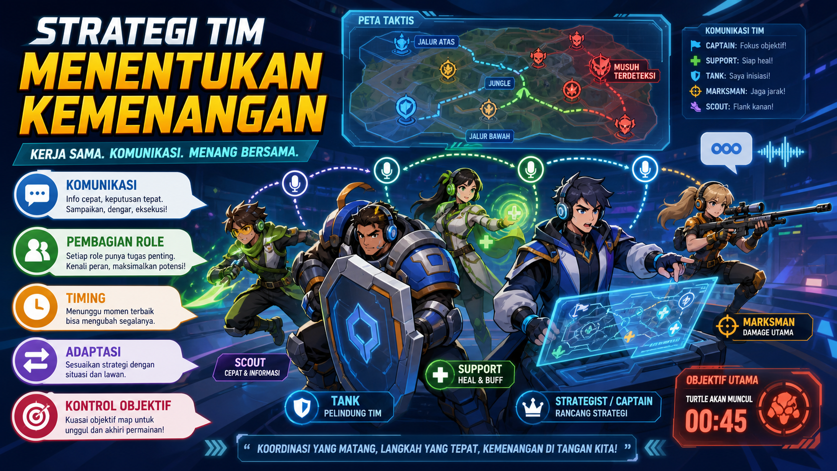 Kenapa Game Online Multiplayer Butuh Strategi Tim yang Matang? - multiplayer