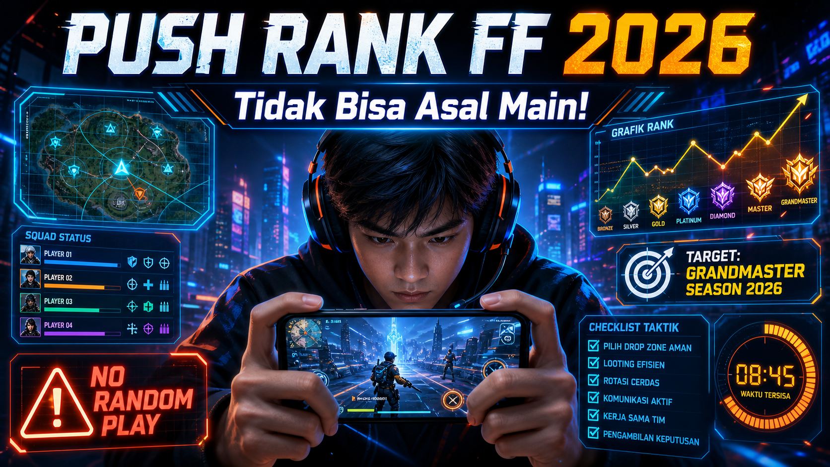 Kenapa Push Rank FF 2026 Tidak Bisa Asal Main? - ff