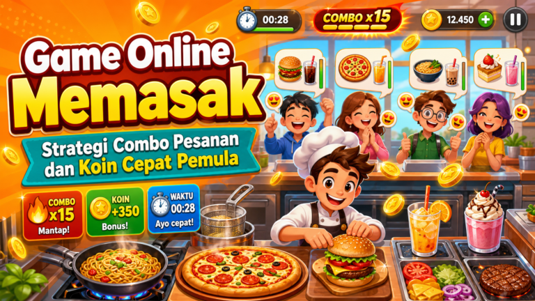 memasak - Game Online Memasak: Strategi Combo Pesanan dan Koin Cepat Pemula