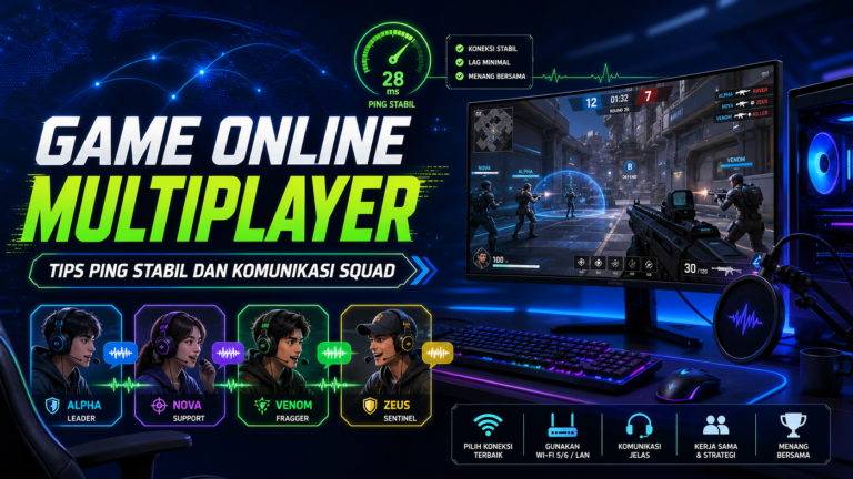 multiplayer - Game Online Multiplayer: Tips Ping Stabil dan Komunikasi Squad