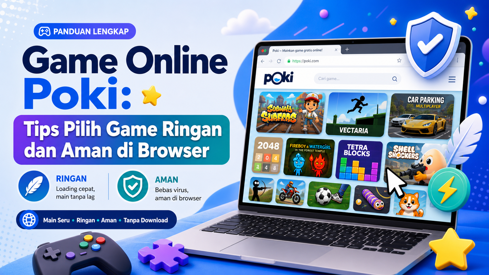 poki - Game Online Poki: Tips Pilih Game Ringan dan Aman di Browser
