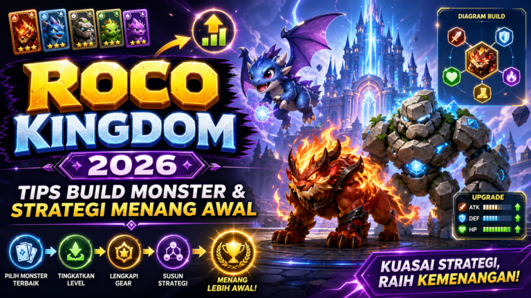 roco - Roco Kingdom 2026: Tips Build Monster dan Strategi Menang Awal