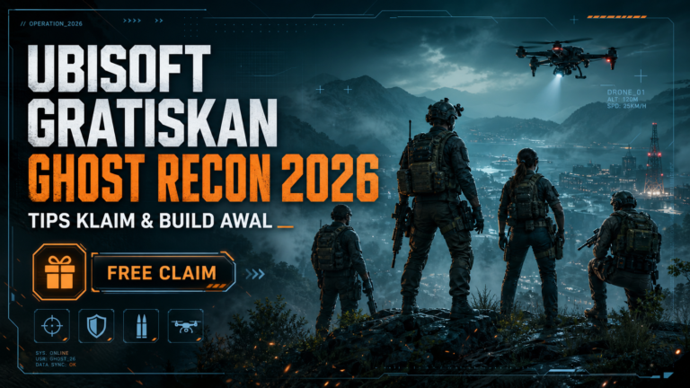 ubisoft - Ubisoft Gratiskan Ghost Recon 2026: Tips Klaim dan Build Awal