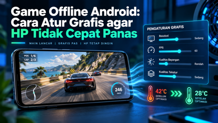 android - Game Offline Android: Cara Atur Grafis agar HP Tidak Cepat Panas