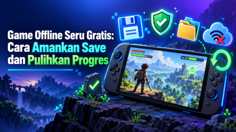 game - Game Offline Seru Gratis: Cara Amankan Save dan Pulihkan Progres