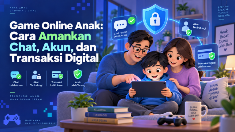 game - Game Online Anak: Cara Amankan Chat, Akun, dan Transaksi Digital