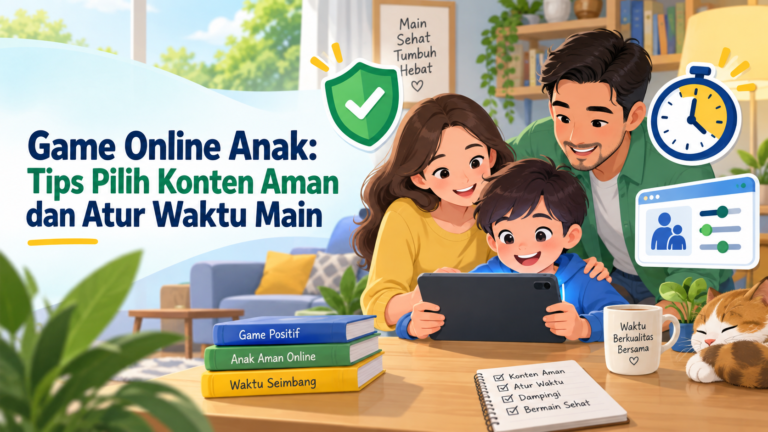 game - Game Online Anak: Tips Pilih Konten Aman dan Atur Waktu Main