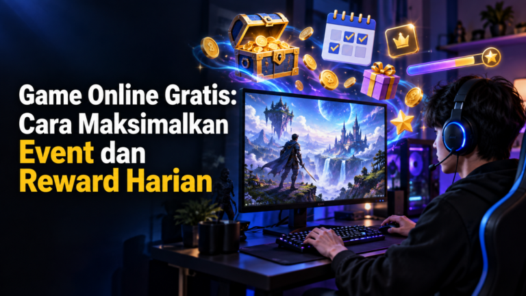 game - Game Online Gratis: Cara Maksimalkan Event dan Reward Harian