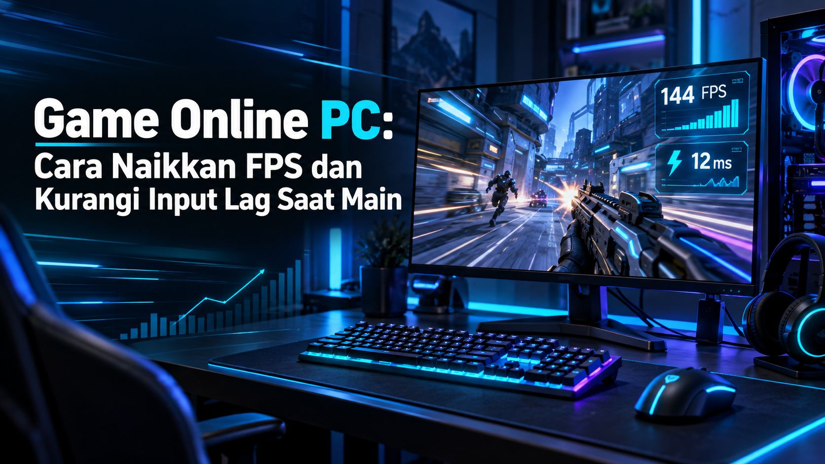 game - Game Online PC: Cara Naikkan FPS dan Kurangi Input Lag Saat Main
