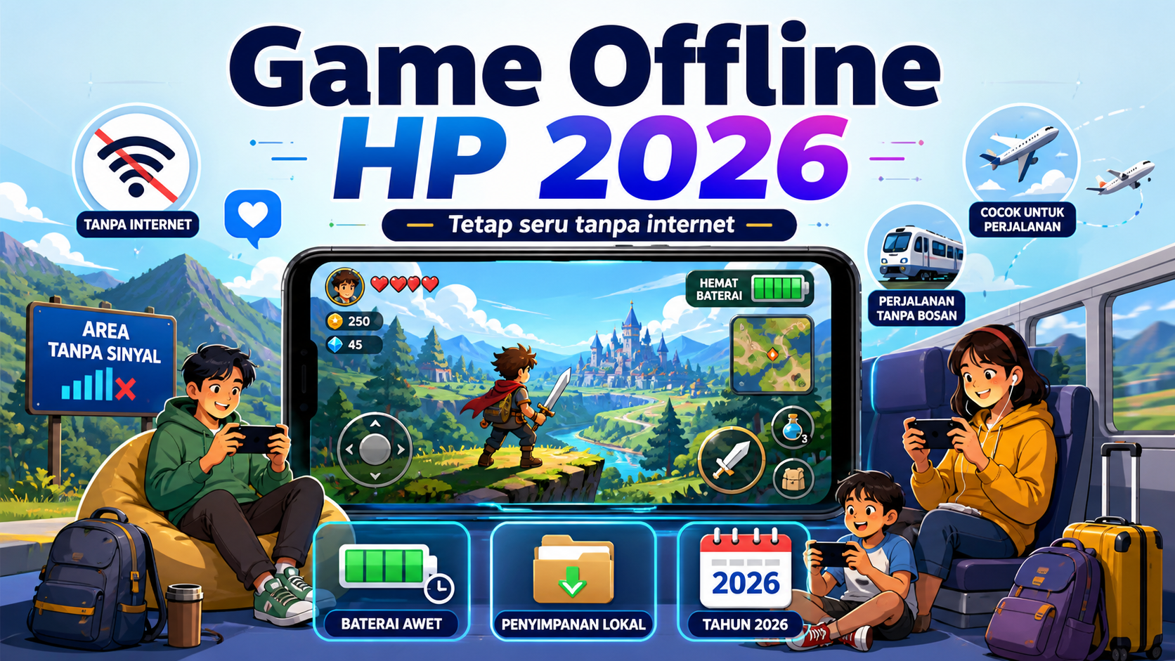 Kenapa Game Offline Seru di HP Masih Banyak Dicari pada 2026? - offline