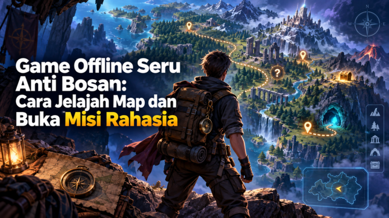 offline - Game Offline Seru Anti Bosan: Cara Jelajah Map dan Buka Misi Rahasia