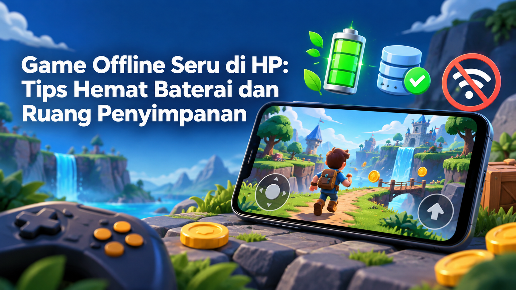 offline - Game Offline Seru di HP: Tips Hemat Baterai dan Ruang Penyimpanan