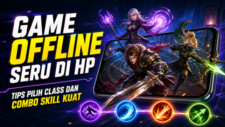 offline - Game Offline Seru di HP: Tips Pilih Class dan Combo Skill Kuat