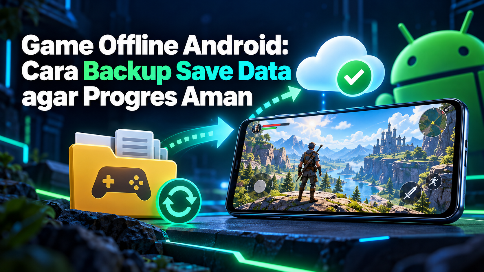 android - Game Offline Android: Cara Backup Save Data agar Progres Aman