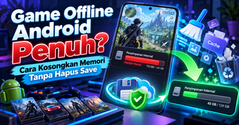 android - Game Offline Android Penuh? Cara Kosongkan Memori Tanpa Hapus Save
