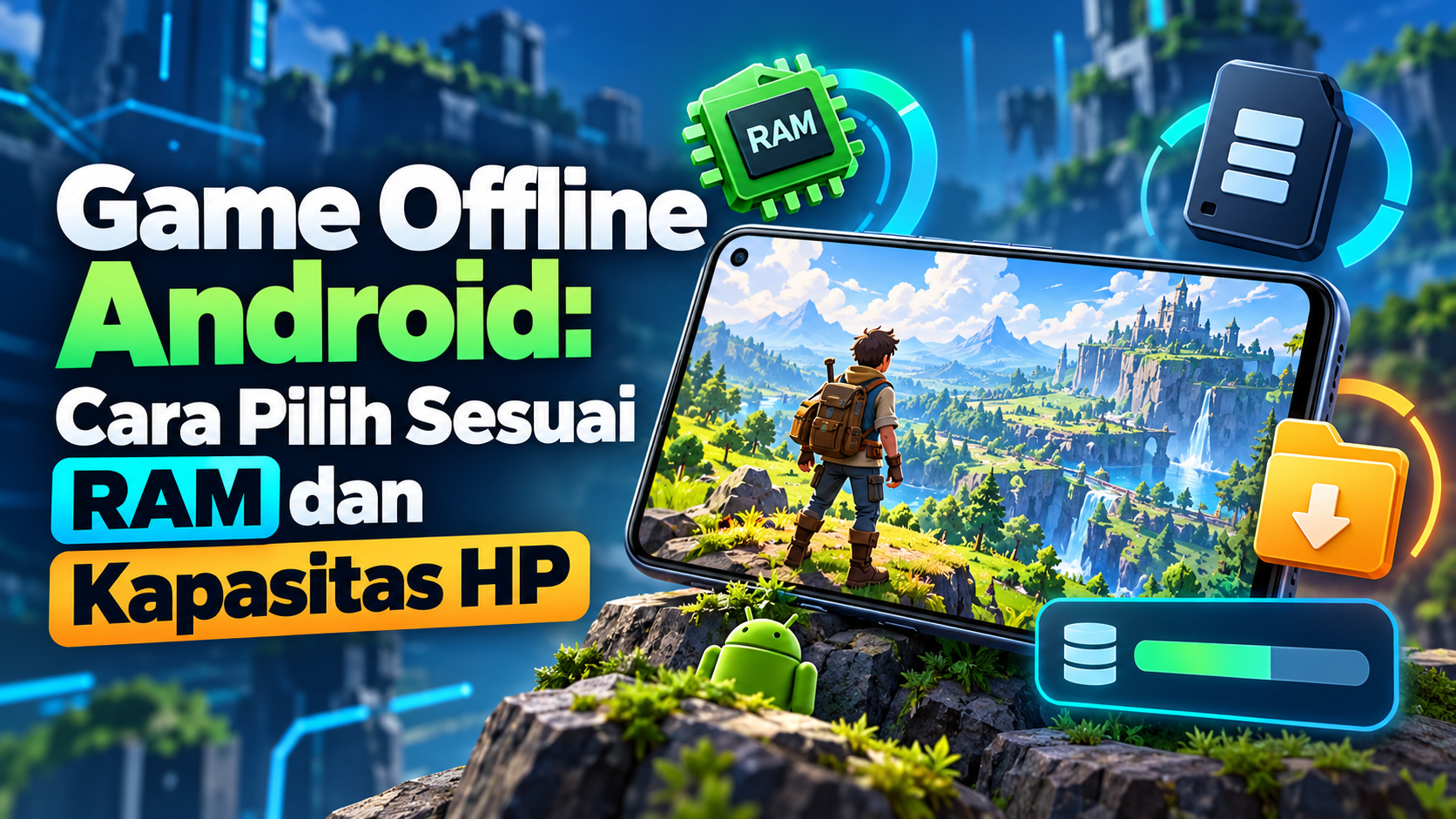 game - Game Offline Android: Cara Pilih Sesuai RAM dan Kapasitas HP