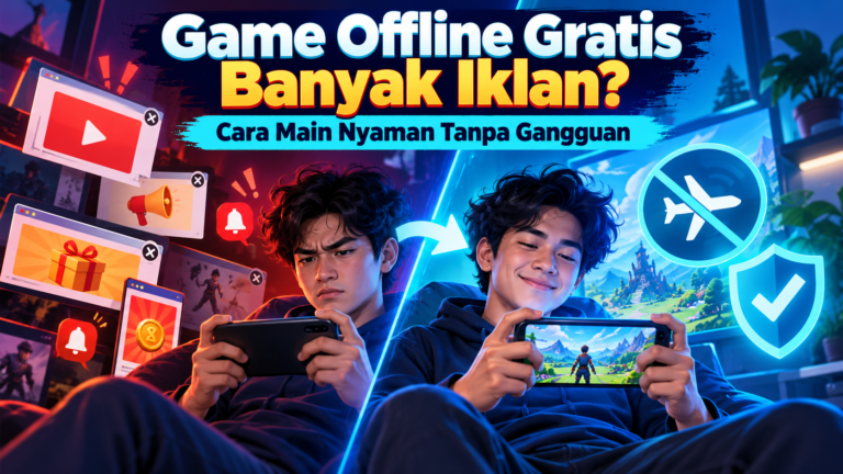 game - Game Offline Gratis Banyak Iklan? Cara Main Nyaman Tanpa Gangguan
